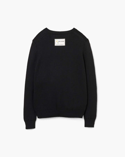 Marc Jacobs Sale - Marc Is Joy Jacquard Crewneck Black
