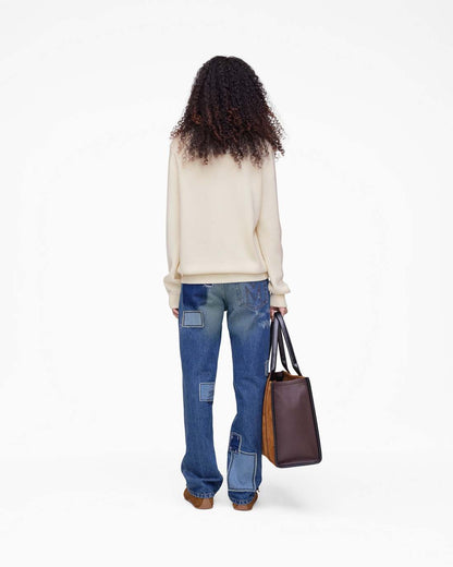Marc Jacobs Featured - Marc Is Joy Jacquard Crewneck Ivory