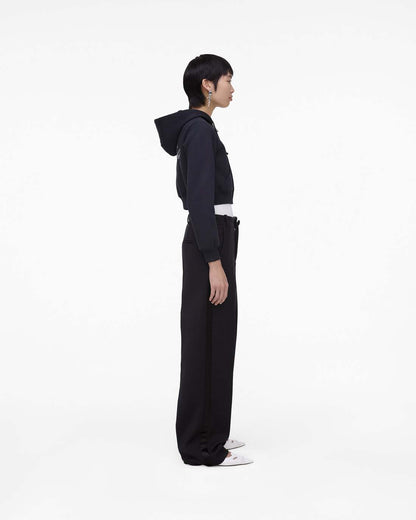 Marc Jacobs Popular - Charm Cropped Hoodie Black