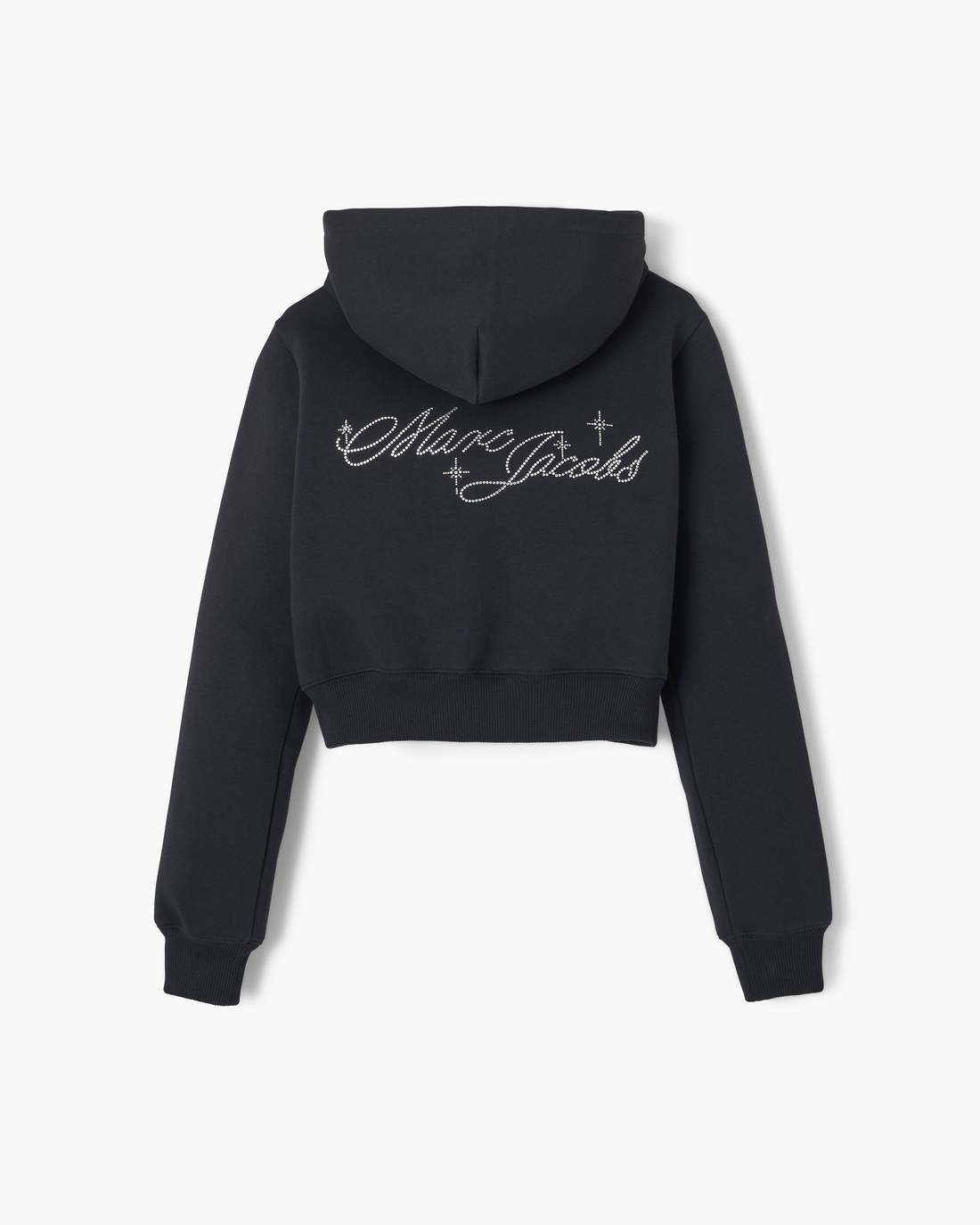 Marc Jacobs Popular - Charm Cropped Hoodie Black