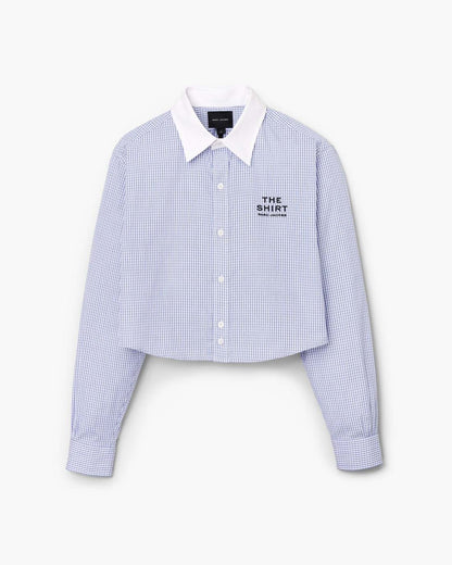 Marc Jacobs Best Seller - The Cropped Femme Shirt Blue Multi