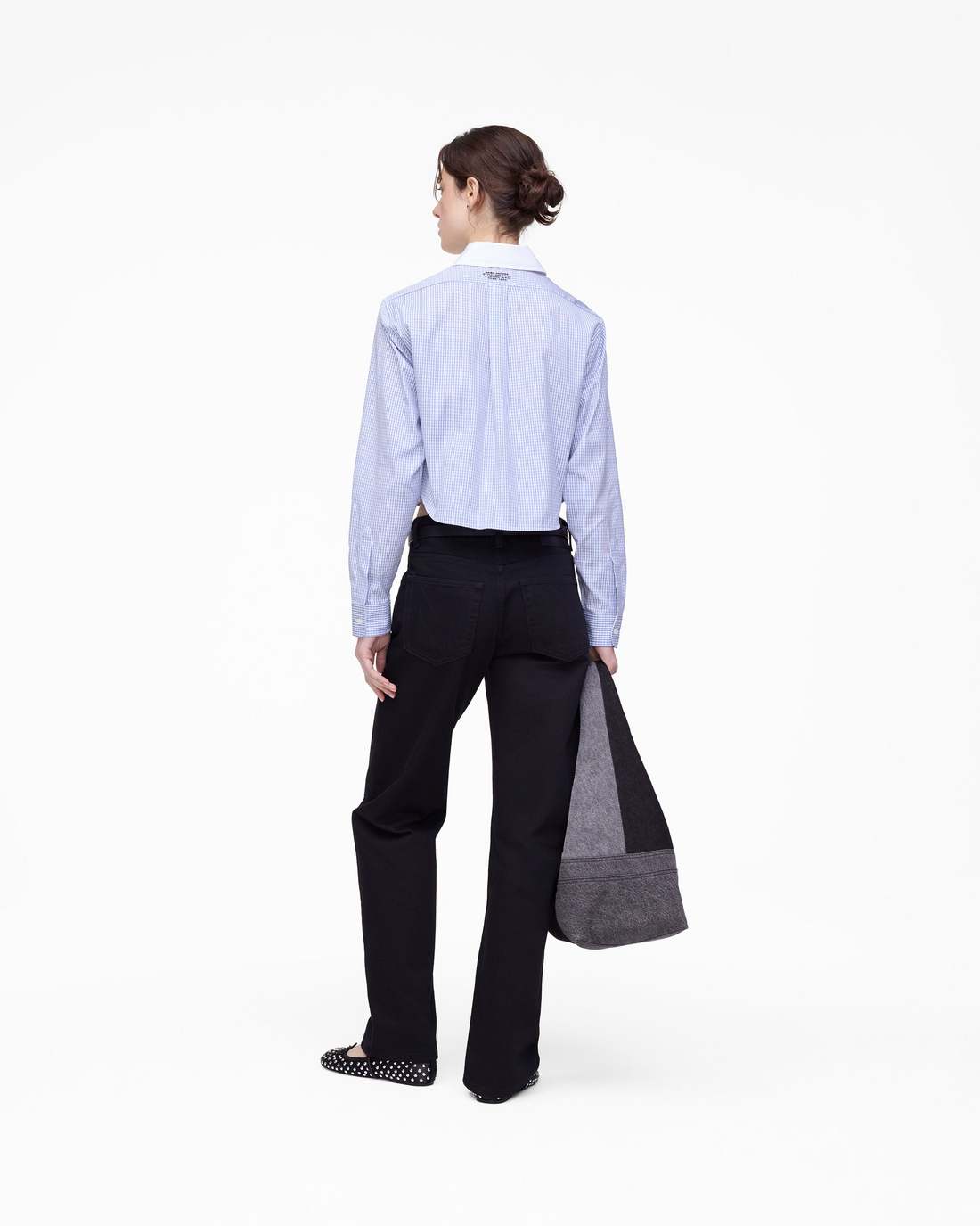 Marc Jacobs Best Seller - The Cropped Femme Shirt Blue Multi