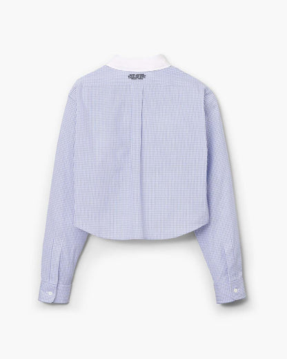 Marc Jacobs Best Seller - The Cropped Femme Shirt Blue Multi