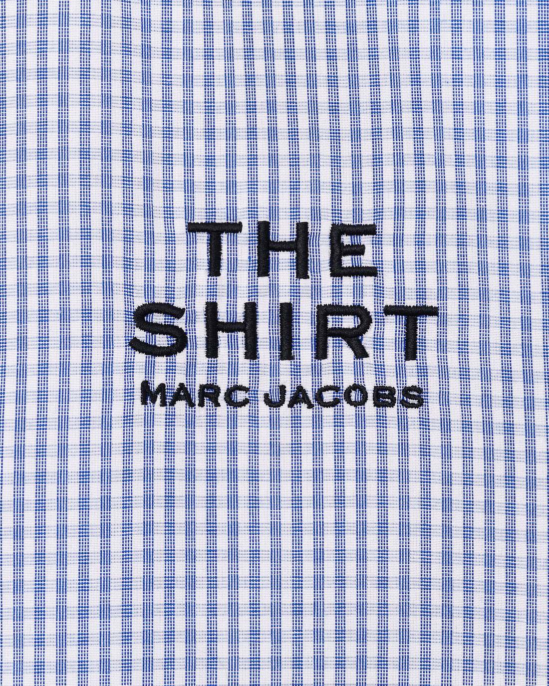 Marc Jacobs Best Seller - The Cropped Femme Shirt Blue Multi