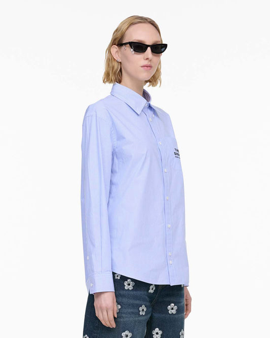 Marc Jacobs Quality - THE STRIPED SHIRT Sky Blue