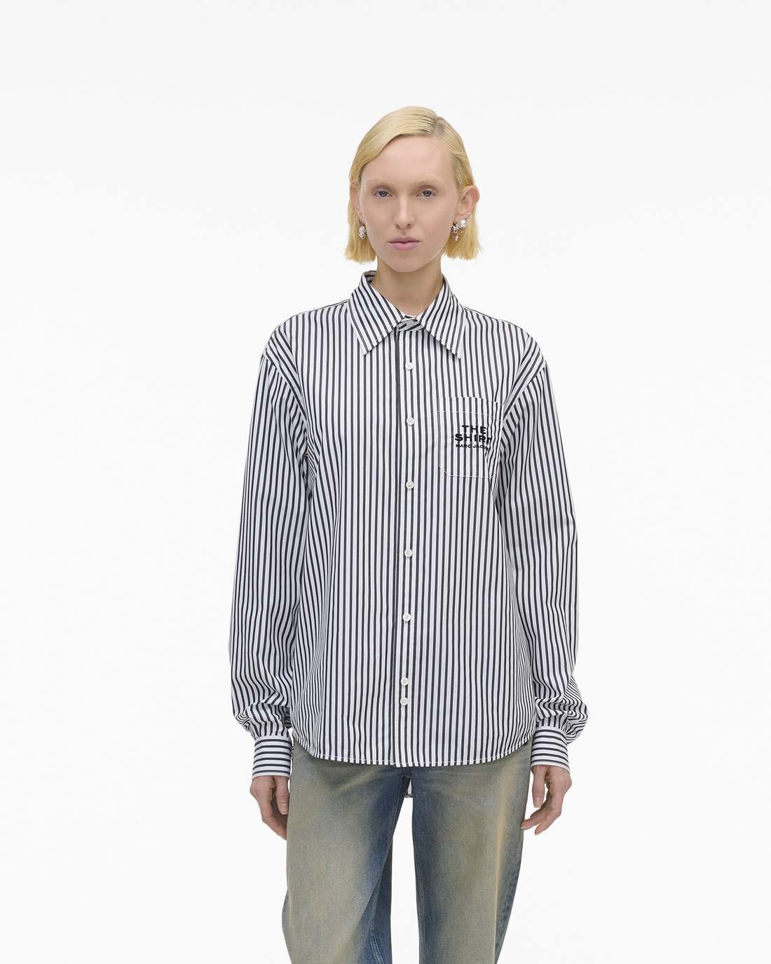 Marc Jacobs Best Seller - The Striped Shirt Black/White