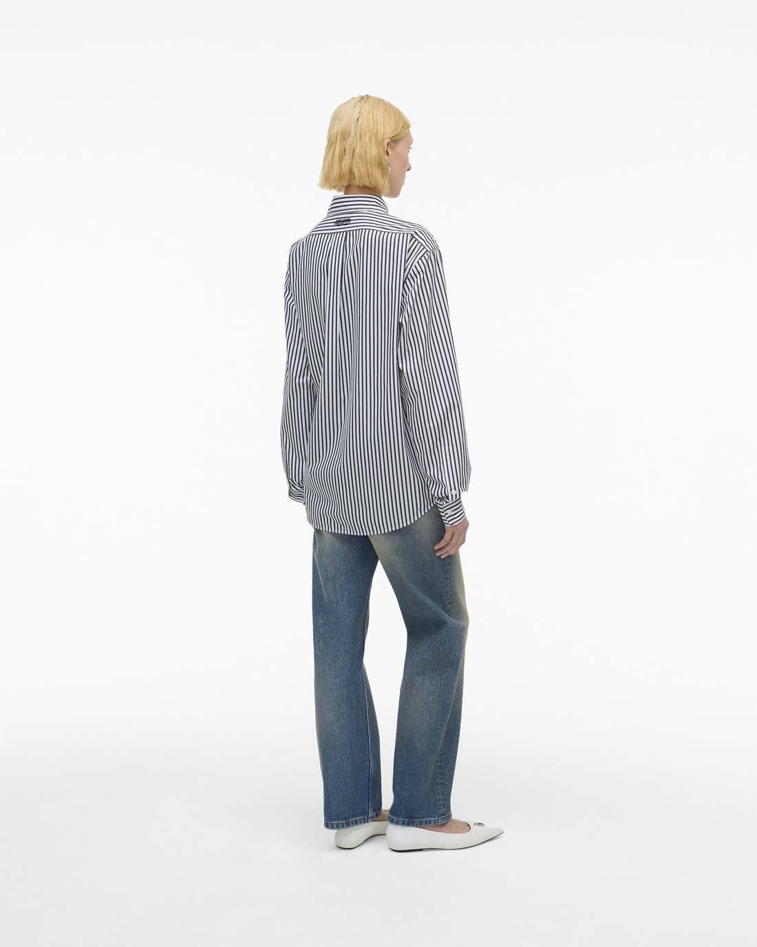 Marc Jacobs Best Seller - The Striped Shirt Black/White