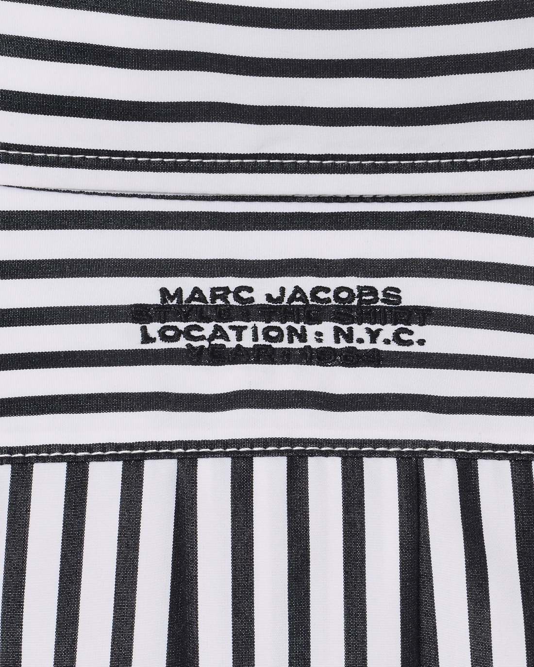 Marc Jacobs Best Seller - The Striped Shirt Black/White