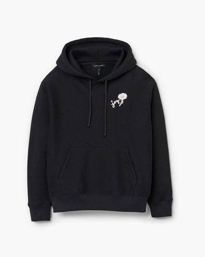 Marc Jacobs Signature - Marc Is Joy Daisy Hoodie Black
