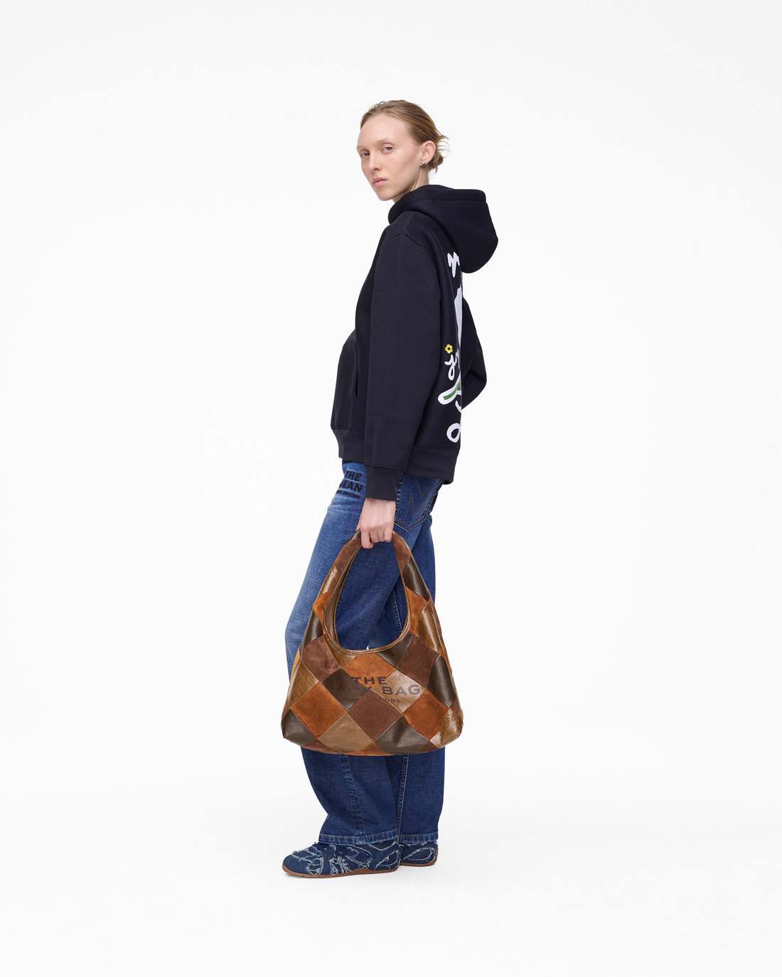 Marc Jacobs Signature - Marc Is Joy Daisy Hoodie Black