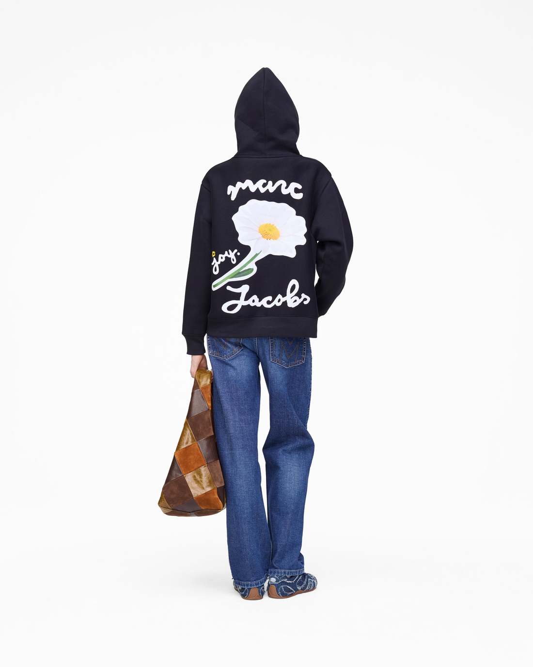Marc Jacobs Signature - Marc Is Joy Daisy Hoodie Black