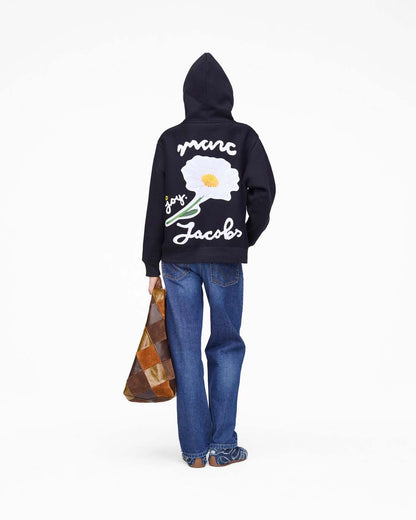 Marc Jacobs Signature - Marc Is Joy Daisy Hoodie Black
