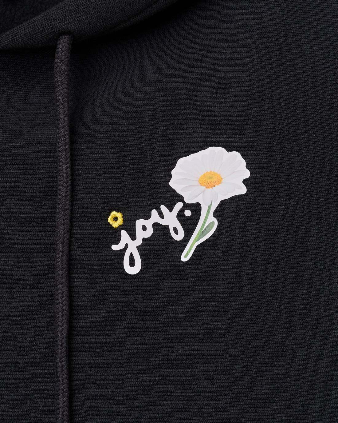 Marc Jacobs Signature - Marc Is Joy Daisy Hoodie Black