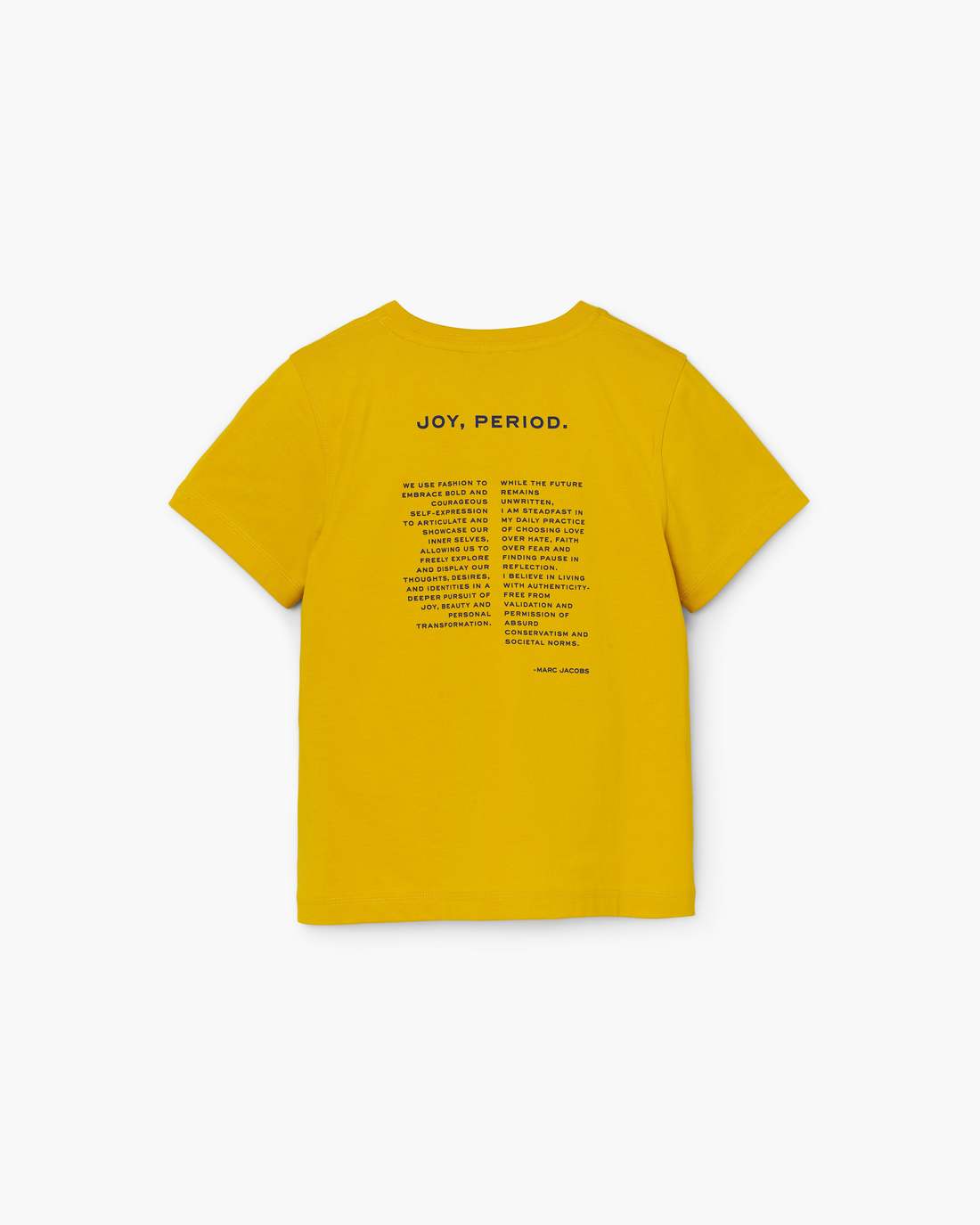 Marc Jacobs Popular - Joy. Slim Tee Joy Yellow
