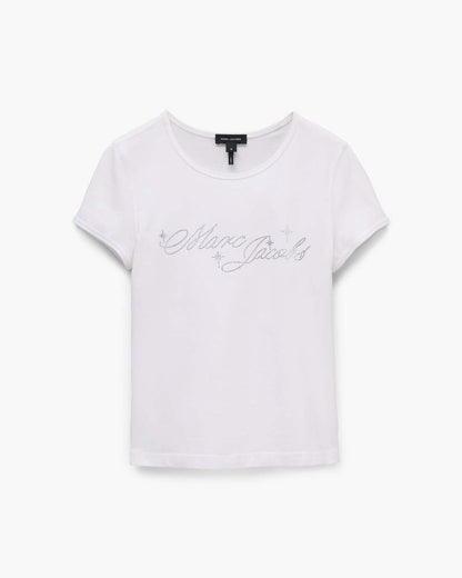 Marc Jacobs Classic - Charm Logo Shrunken Tee White
