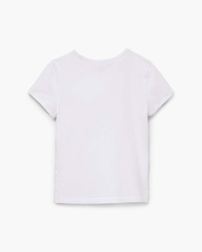 Marc Jacobs Classic - Charm Logo Shrunken Tee White