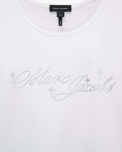 Marc Jacobs Classic - Charm Logo Shrunken Tee White