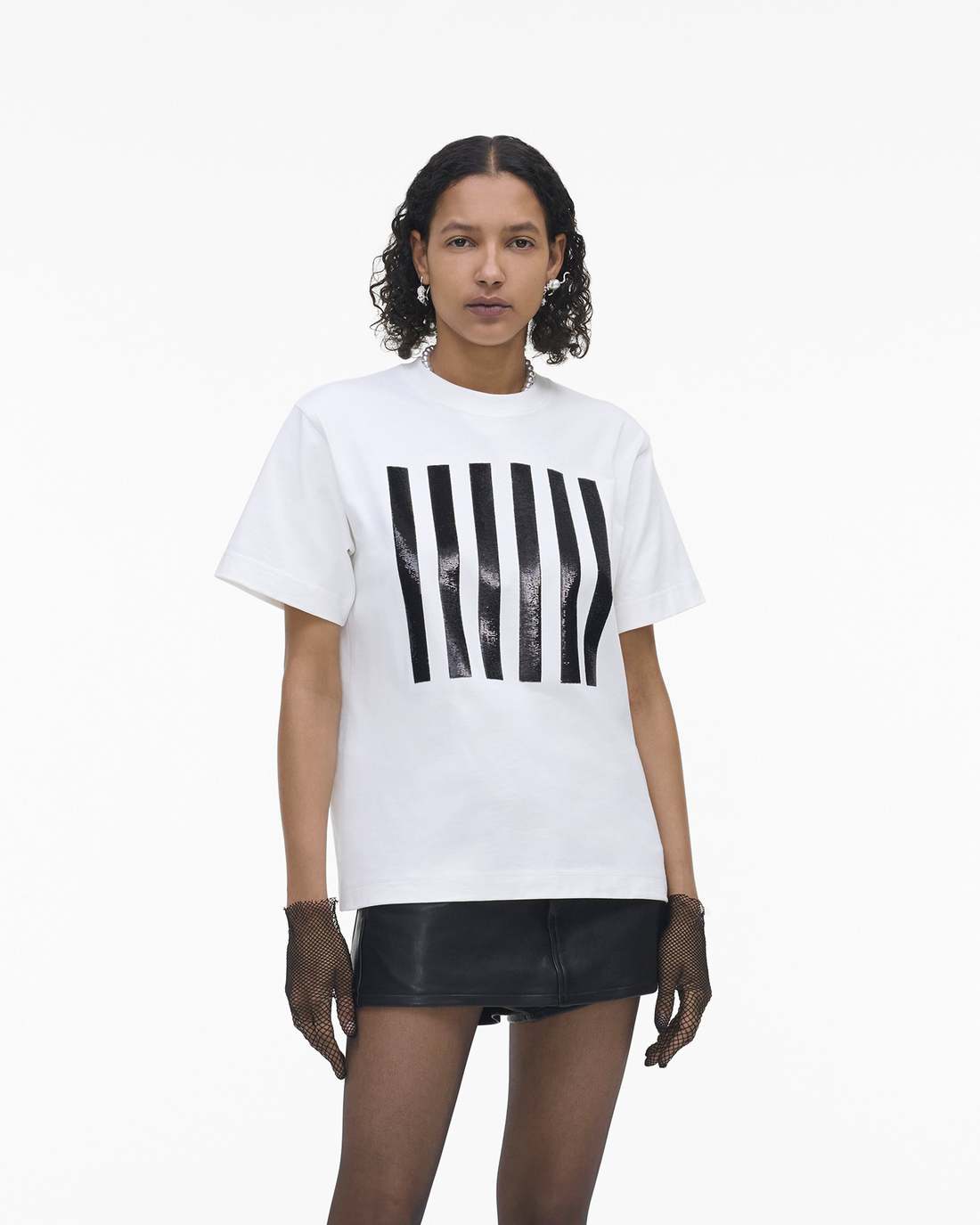 Marc Jacobs Latest - The Stripe Box Tee White