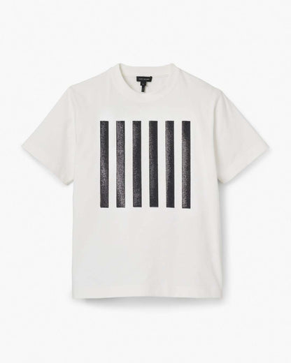 Marc Jacobs Latest - The Stripe Box Tee White