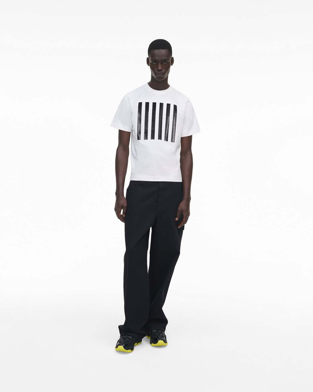 Marc Jacobs Latest - The Stripe Box Tee White