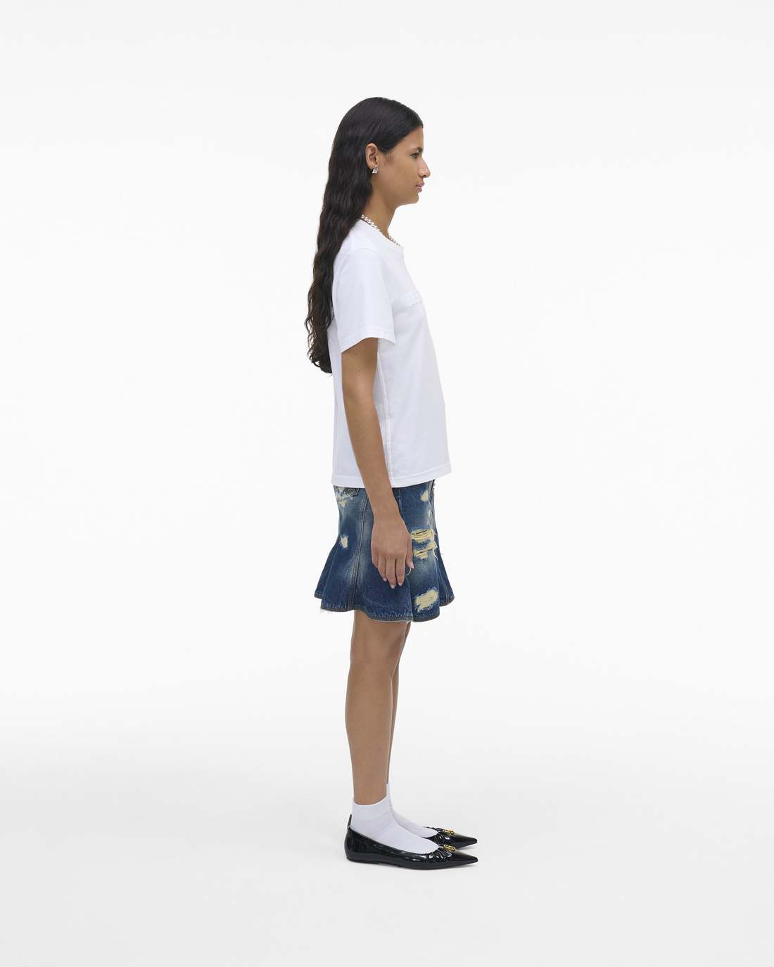 Marc Jacobs Recommended - The Logo Baby Tee White