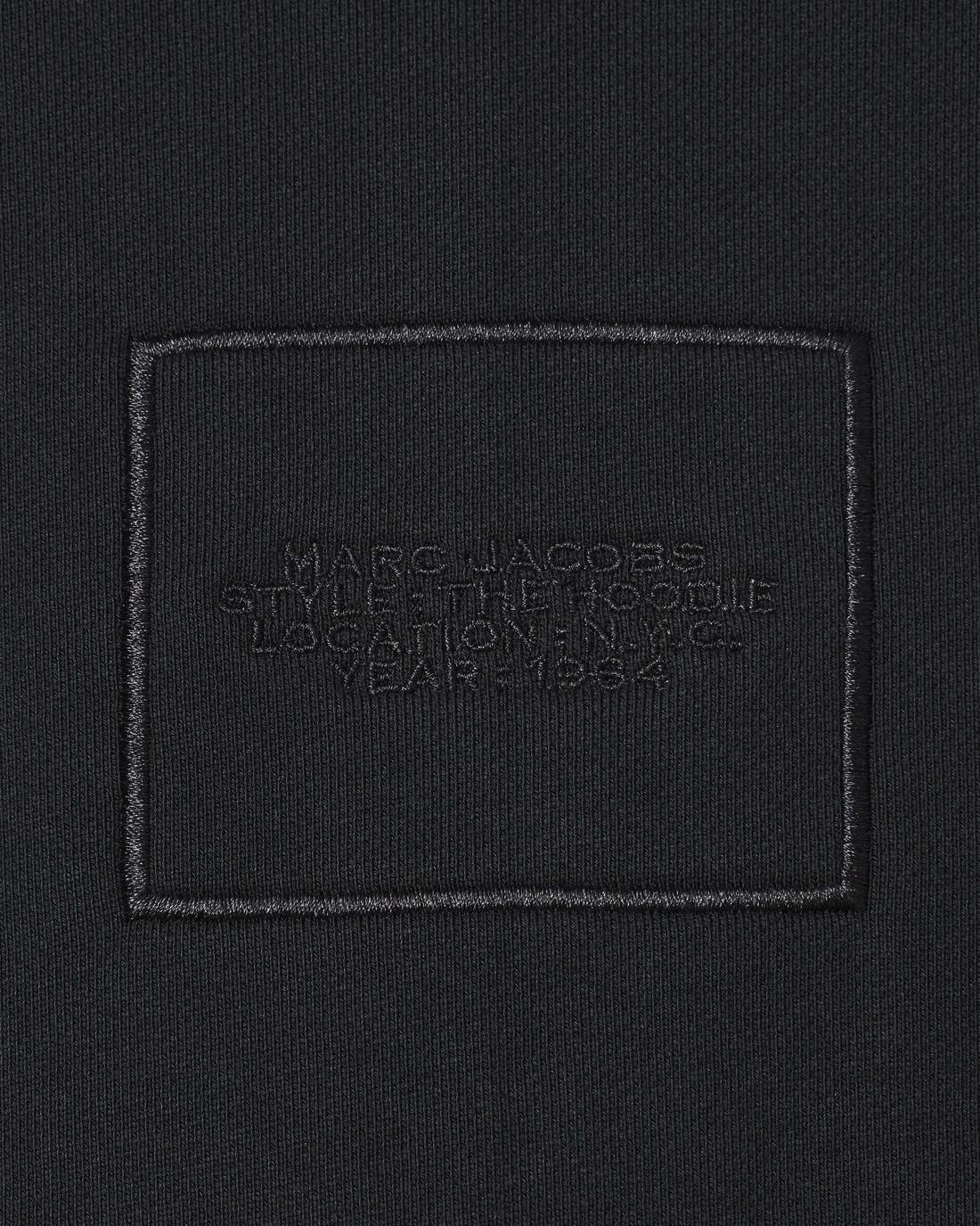 Marc Jacobs Classic - The Hoodie Black
