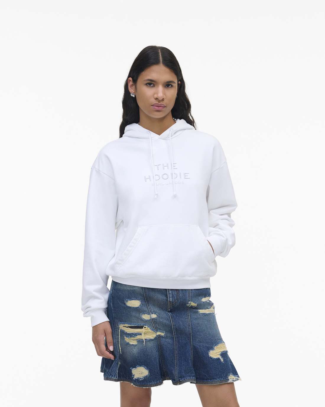 Marc Jacobs Signature - The Hoodie White
