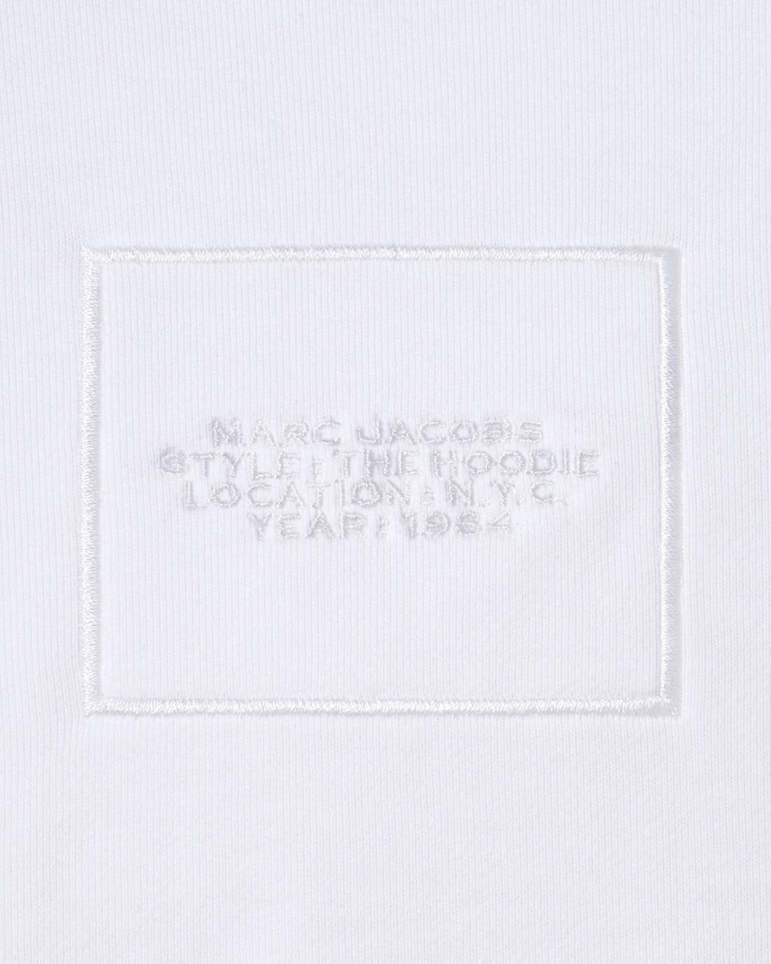 Marc Jacobs Signature - The Hoodie White