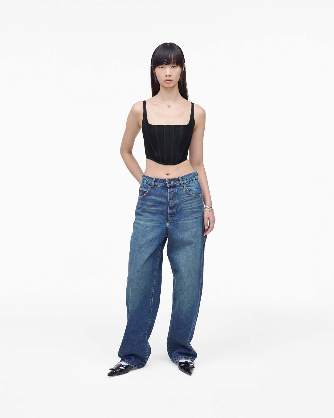 Marc Jacobs Special Offer - The Denim Bustier Black