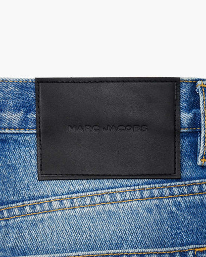 Marc Jacobs Special Offer - Patchwork Straight Jean Bright Indigo