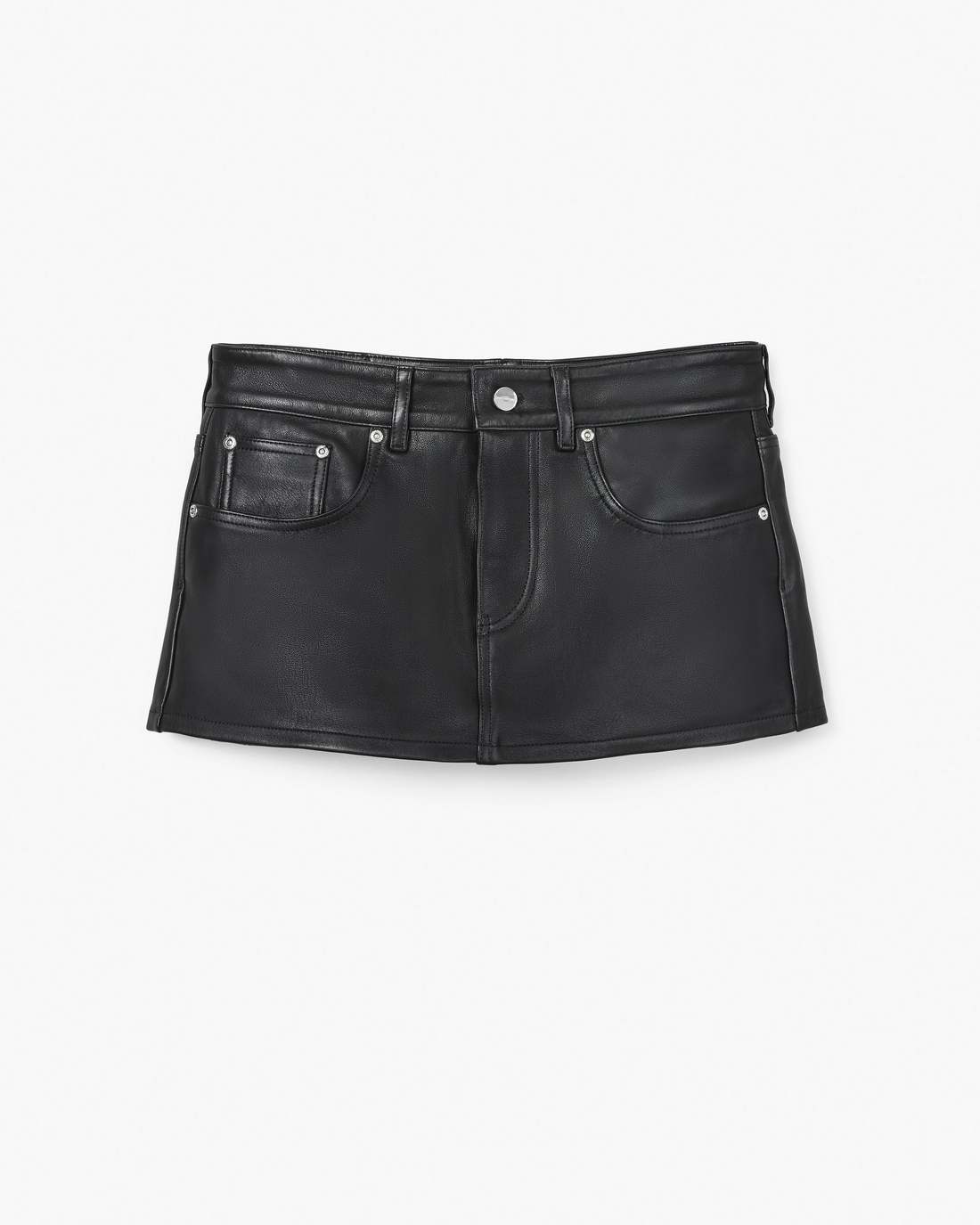 Marc Jacobs Trusted - The Leather Skort Black