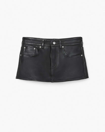 Marc Jacobs Trusted - The Leather Skort Black
