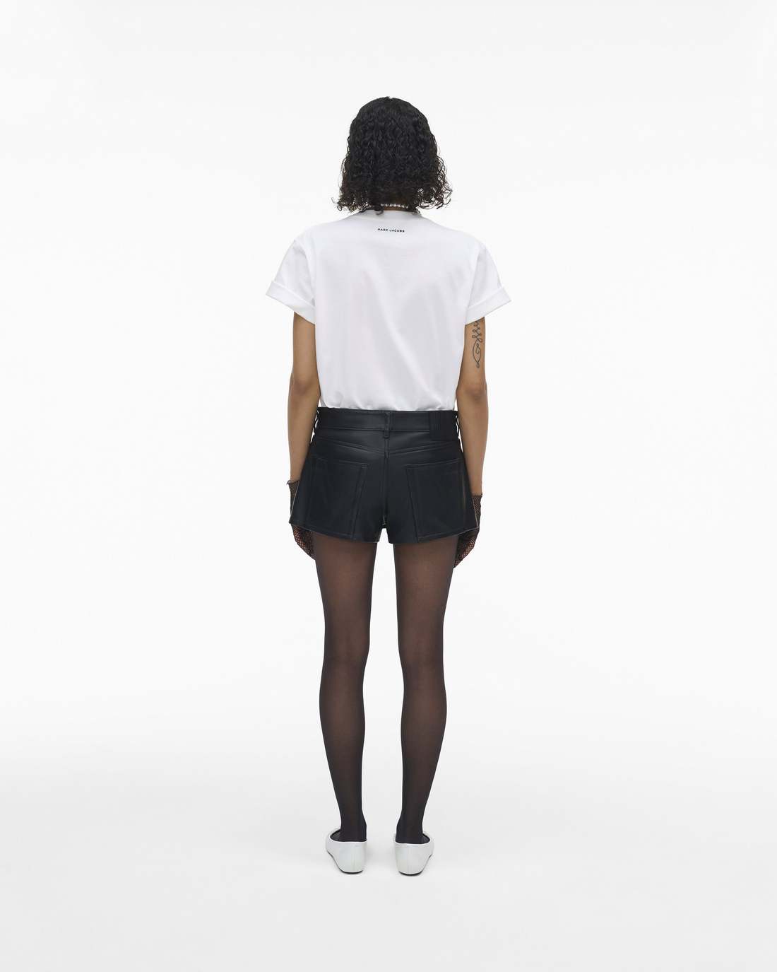 Marc Jacobs Trusted - The Leather Skort Black