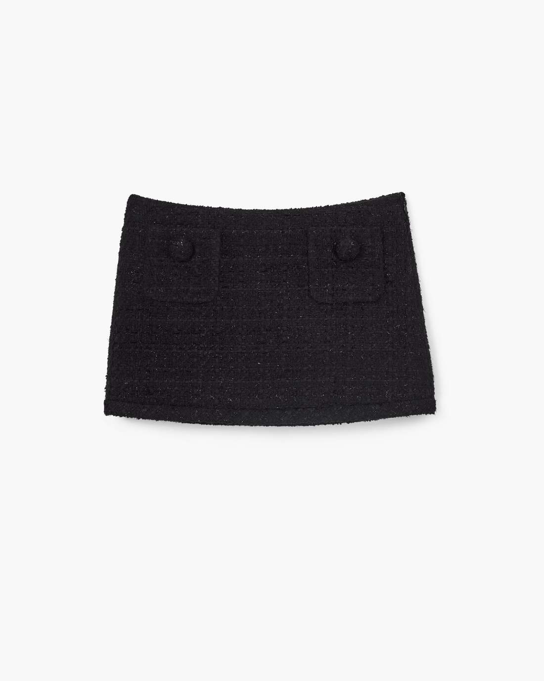 Marc Jacobs Popular - Tweed Mini Skirt Black