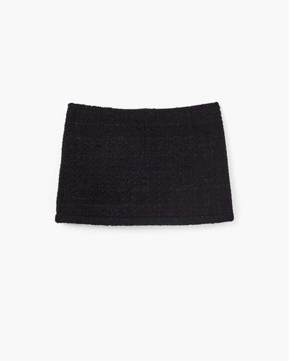 Marc Jacobs Popular - Tweed Mini Skirt Black