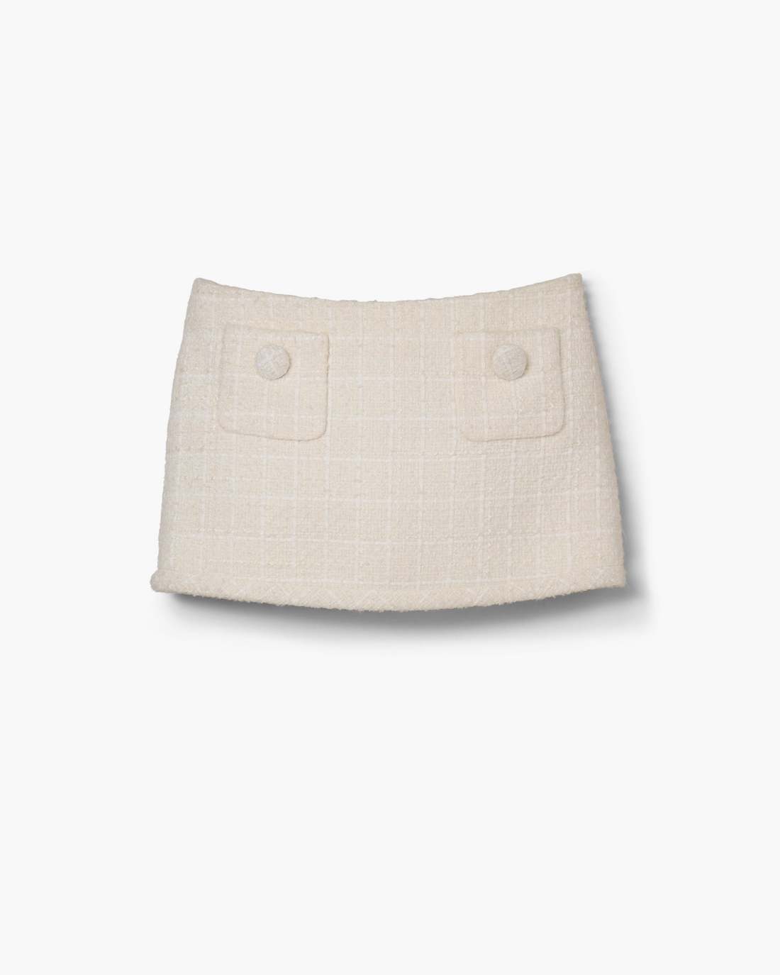 Marc Jacobs Best Seller - Tweed Mini Skirt Ivory