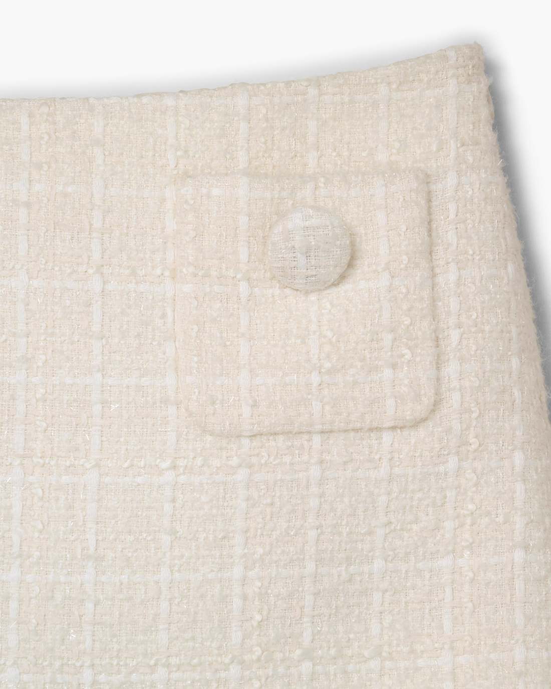 Marc Jacobs Best Seller - Tweed Mini Skirt Ivory