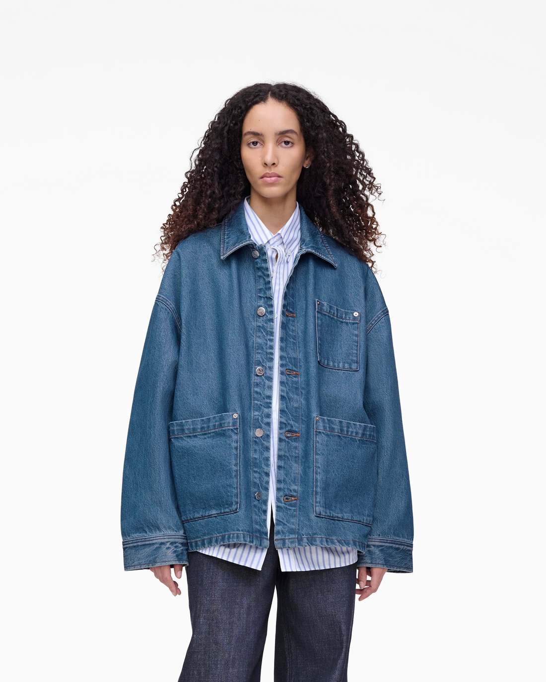 Marc Jacobs Recommended - The A.P.C. X Marc Jacobs Denim Unisex Jacket Washed Indigo