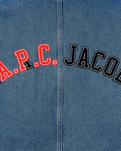 Marc Jacobs Recommended - The A.P.C. X Marc Jacobs Denim Unisex Jacket Washed Indigo