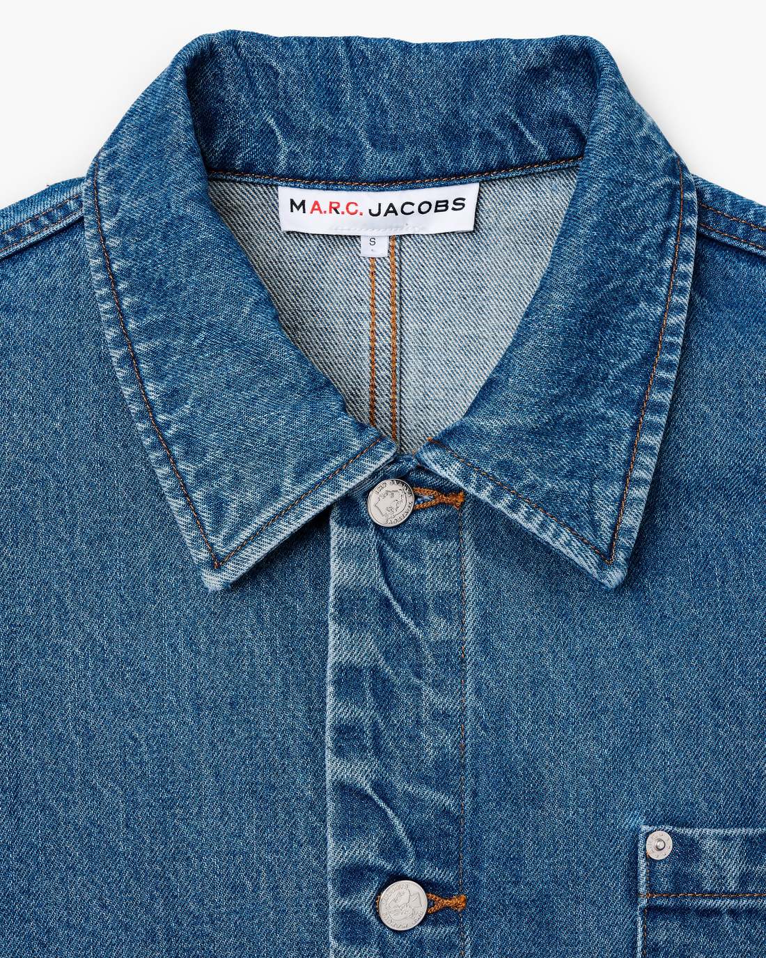 Marc Jacobs Recommended - The A.P.C. X Marc Jacobs Denim Unisex Jacket Washed Indigo