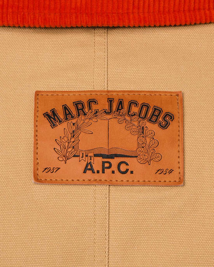 Marc Jacobs Great Value - The A.P.C. X Marc Jacobs Stoned Canvas Unisex Jacket Camel