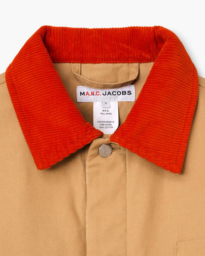 Marc Jacobs Great Value - The A.P.C. X Marc Jacobs Stoned Canvas Unisex Jacket Camel
