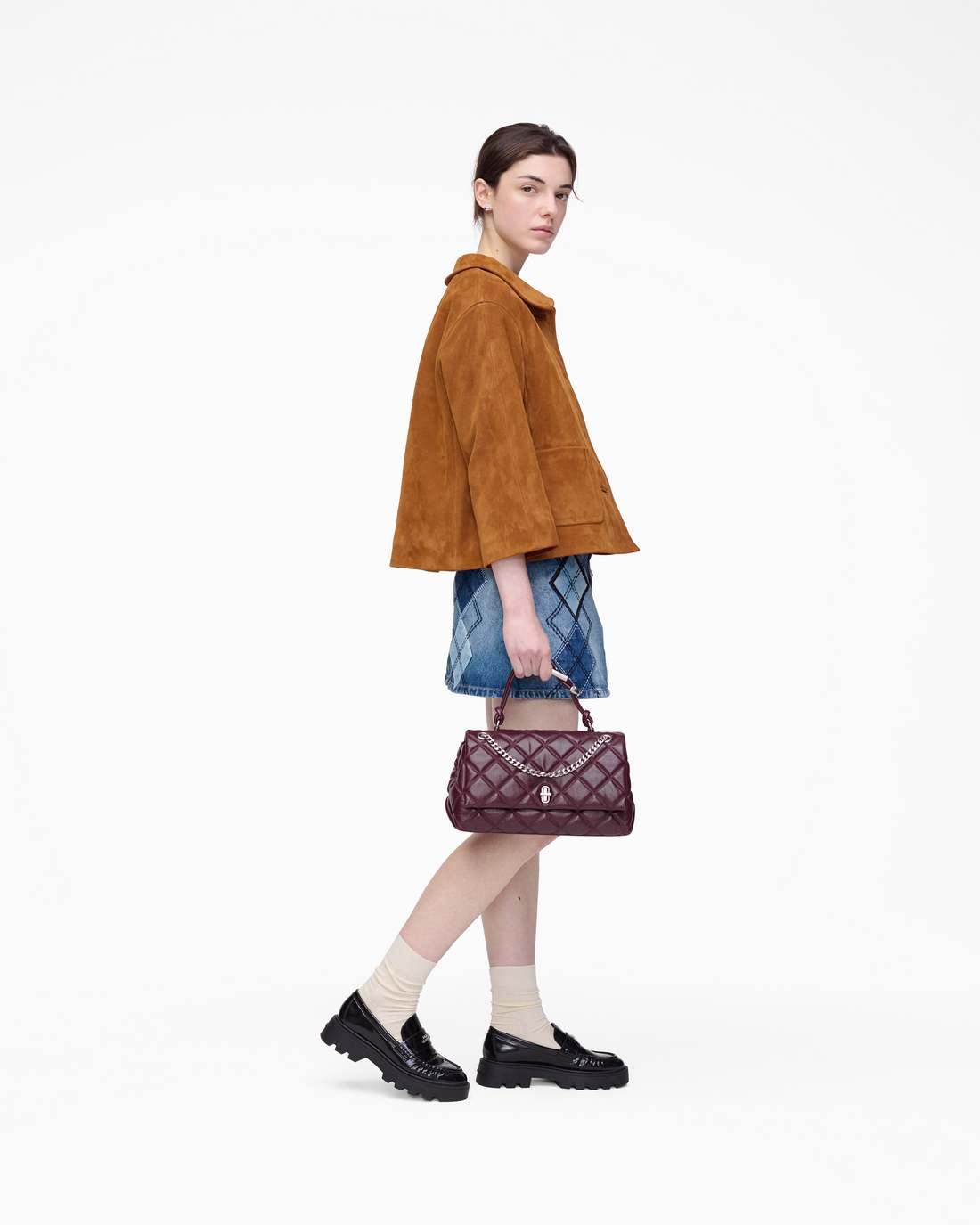 Marc Jacobs Essential - Suede Doll Jacket Copper