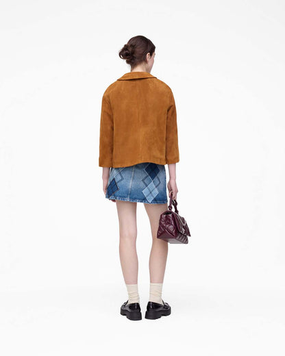 Marc Jacobs Essential - Suede Doll Jacket Copper