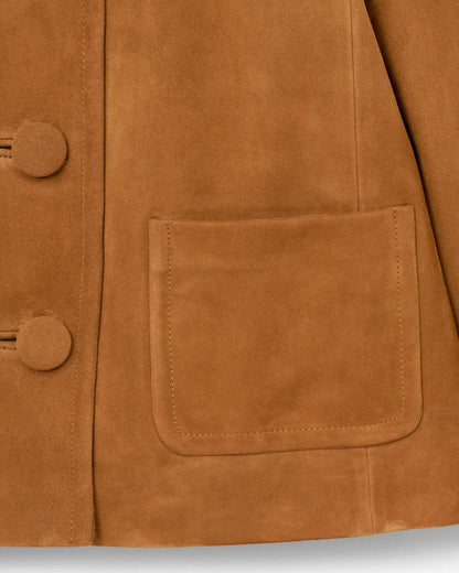 Marc Jacobs Essential - Suede Doll Jacket Copper