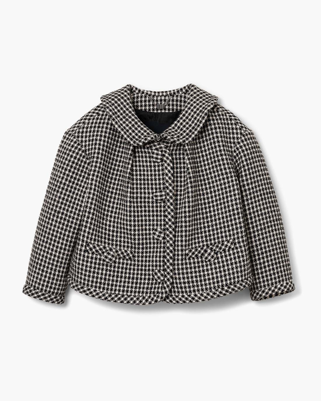 Marc Jacobs Special Offer - Gingham Tweed Jacket Black Multi