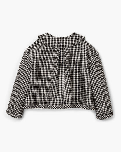 Marc Jacobs Special Offer - Gingham Tweed Jacket Black Multi