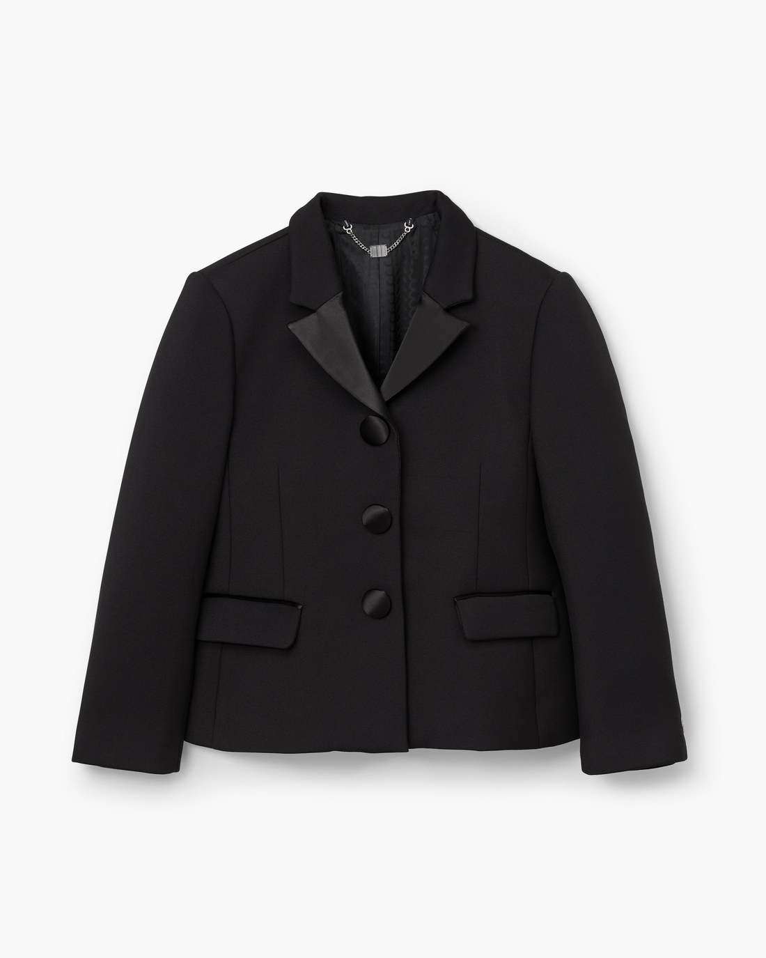 Marc Jacobs New - TUXEDO SUITING BLAZER Black