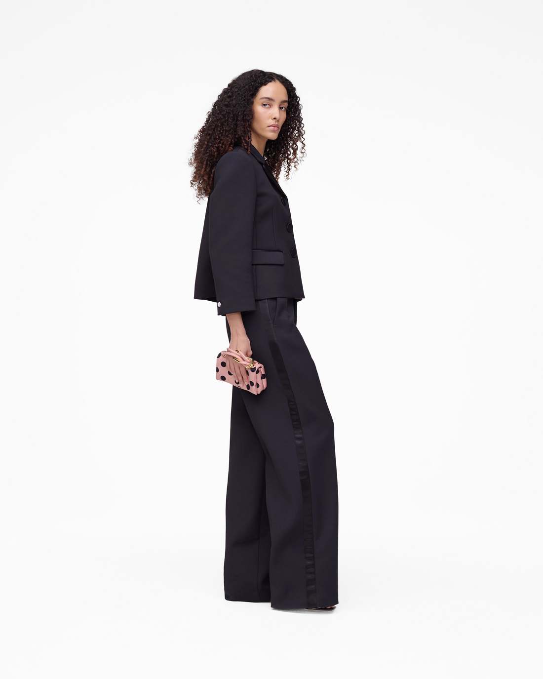 Marc Jacobs New - TUXEDO SUITING BLAZER Black