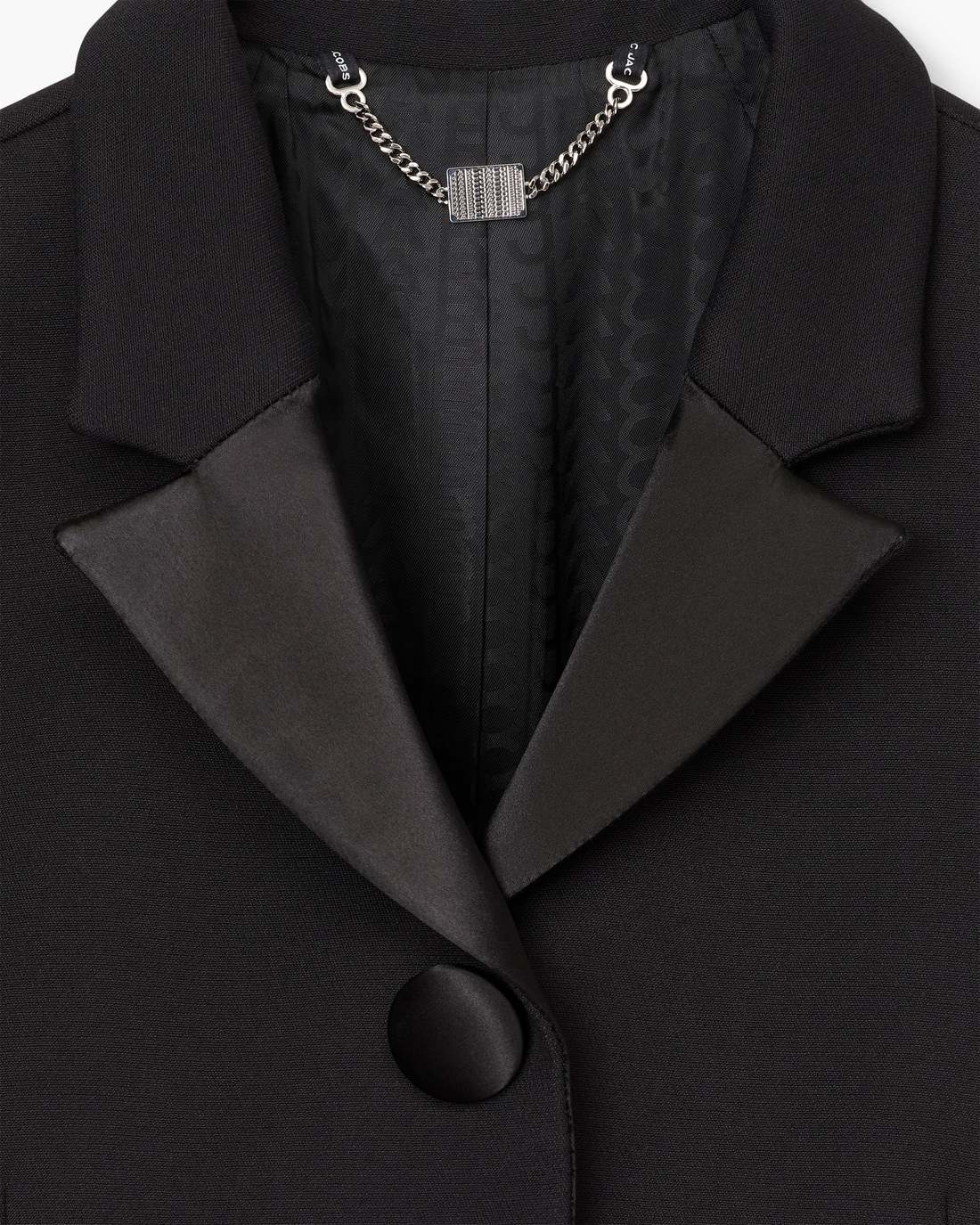 Marc Jacobs New - TUXEDO SUITING BLAZER Black